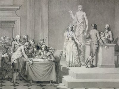 Republican Divorce by Jean Baptiste Mallet